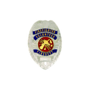 Fire Fighter Metal Badge  Custom Security & Collectible