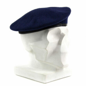 German Army Dark Blue Beret Wool Military Command Cap