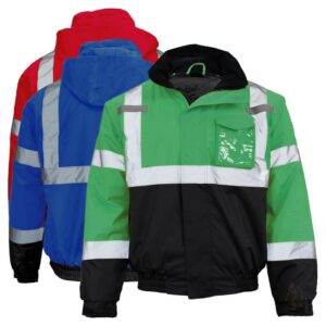 Safety Thermal Bomber Jacket – Hi-Vis Workwear