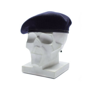 Navy Blue Military Beret Cap Wool Command Hat