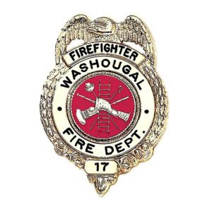 Washougal Metal Badge Professional Security & Collector’s Badge