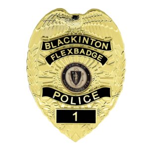 Blackinton Police Rank Metal Badge Custom Law Enforcement Insignia