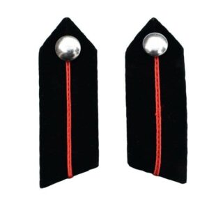 Fire Service Plain Back DCFO–ACFO Gorgets Ceremonial Uniform Insignia